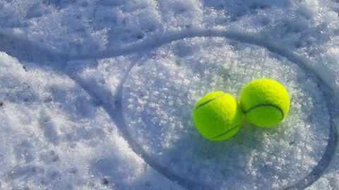 Tennisbal Winter