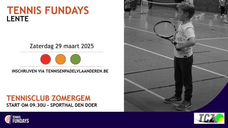 2025 03 29 Tennis Fundays Kids Lente
