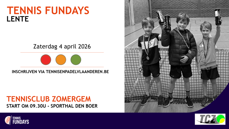 2026 04 04 Tennis Fundays Kids Lente