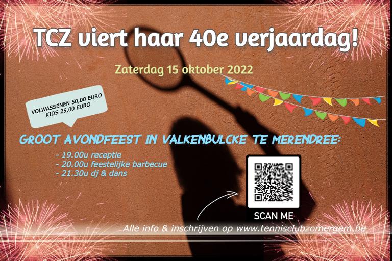 2022 10 15 Feest 40 Jarig Bestaan