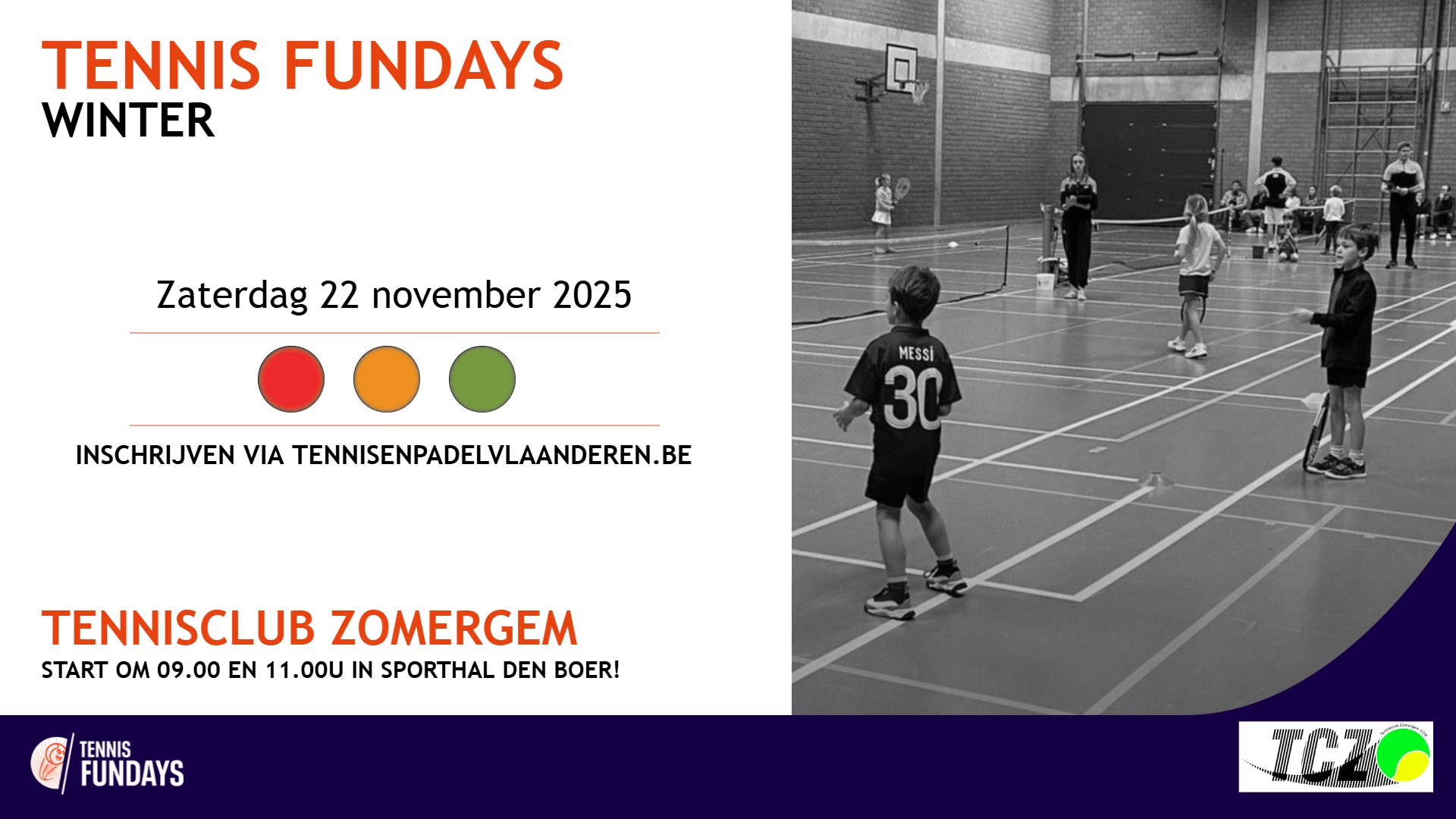 2025 11 22 Tennis Fundays Kids Winter