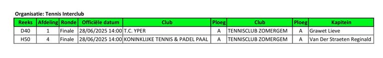 2025 Interclubkalender Week 2025 06 23